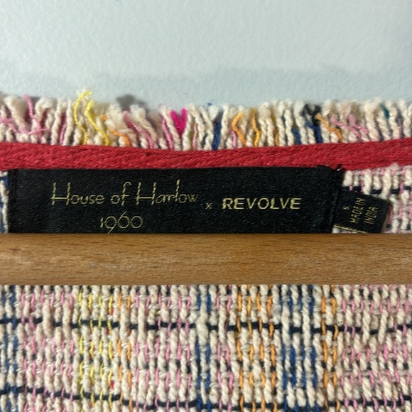 House of Harlow 1960 x REVOLVE Dress in Multi Stripe size Small. 💯 cotton - Picture 4 of 12